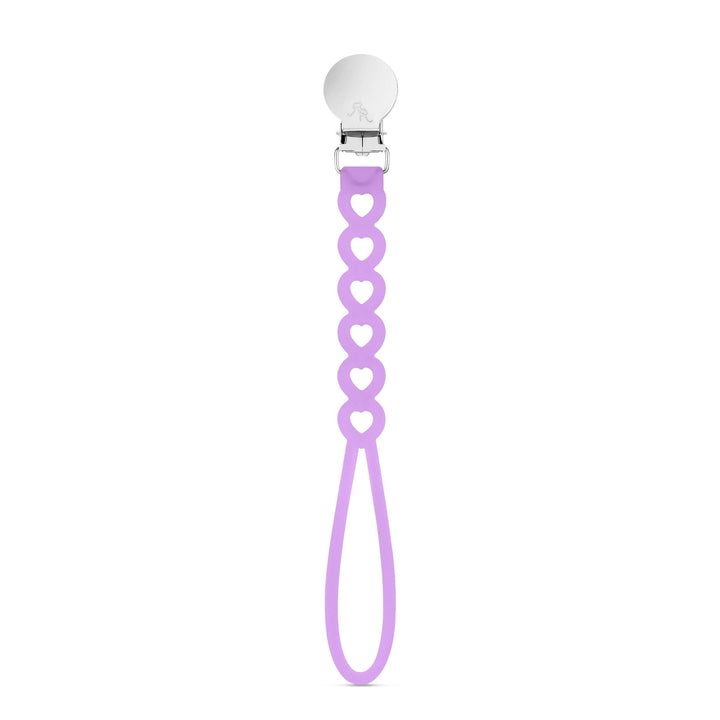 Ryan & Rose - Hart Cutie Clip (Pacifier Clip): Mauve