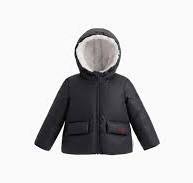 Raygo – Embroidered Bow Girls Jacket | White