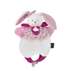 Doudou Et Compagnie - Reversible Bunny Puppet / Carry Bag