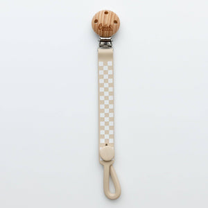 Calla & Friends - Nash Everything Clip - Checkered: Linen