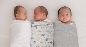 Miracle Blanket- The #1 Pediatrician-recommended Swaddle - Solid White Miracle Blanket