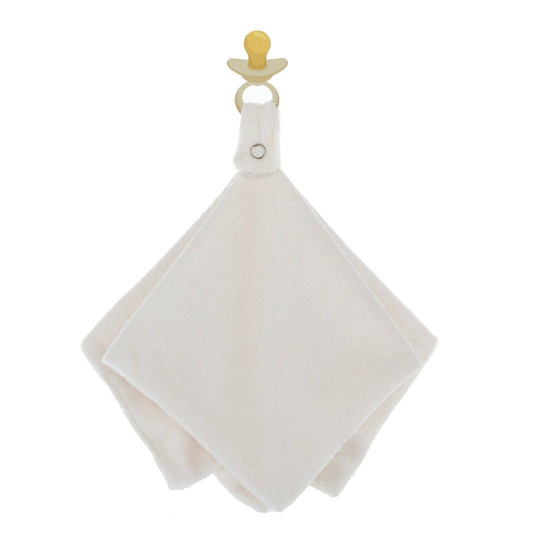 Doodalou - Super Soft Velboa Pacifier Blanket: Light Blue