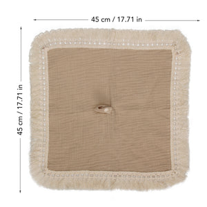 Doodalou - Desert - Muslin Boho Pacifier Blanket with Tassels