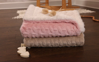 Faux Fur Throw Blanket