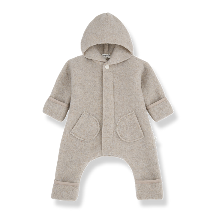 1+ in the Family Bjorn Beige Polar Suit