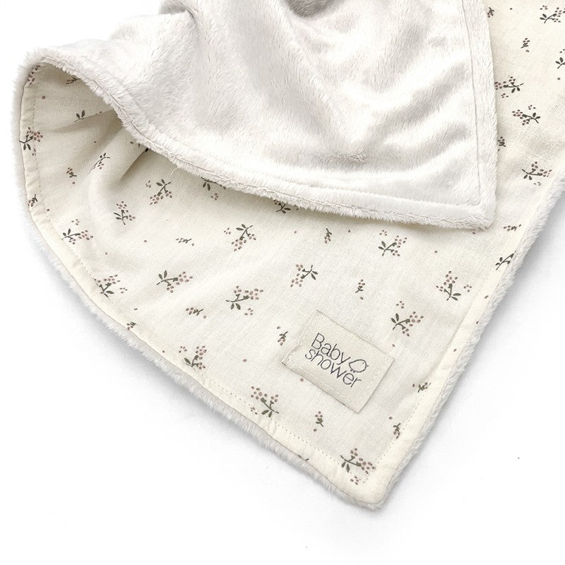 Fleece/Muslin Printed Blanket