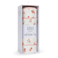Adora Mini Floral Swaddle + Cloth