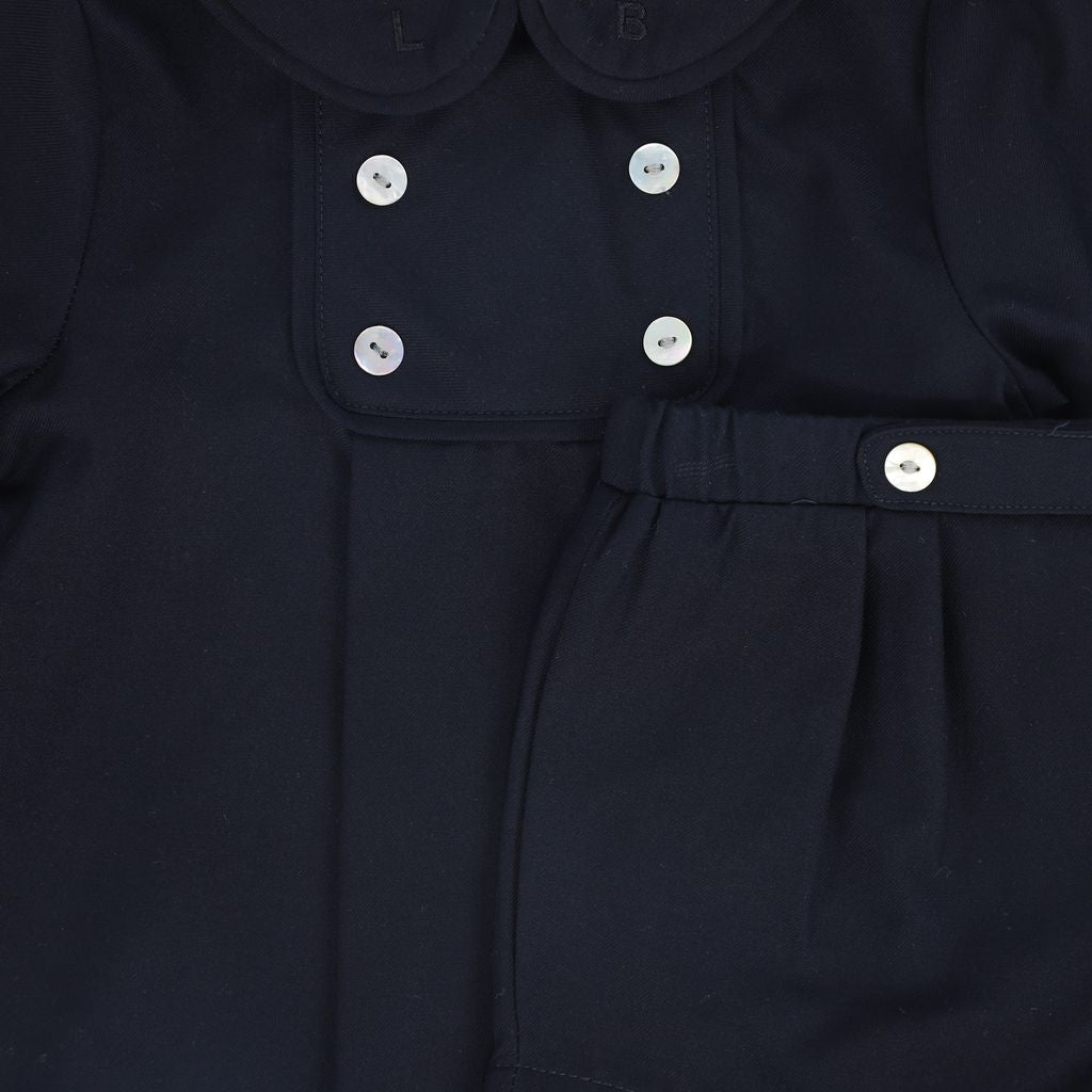 Le Bourdon Wool Button Detail Set