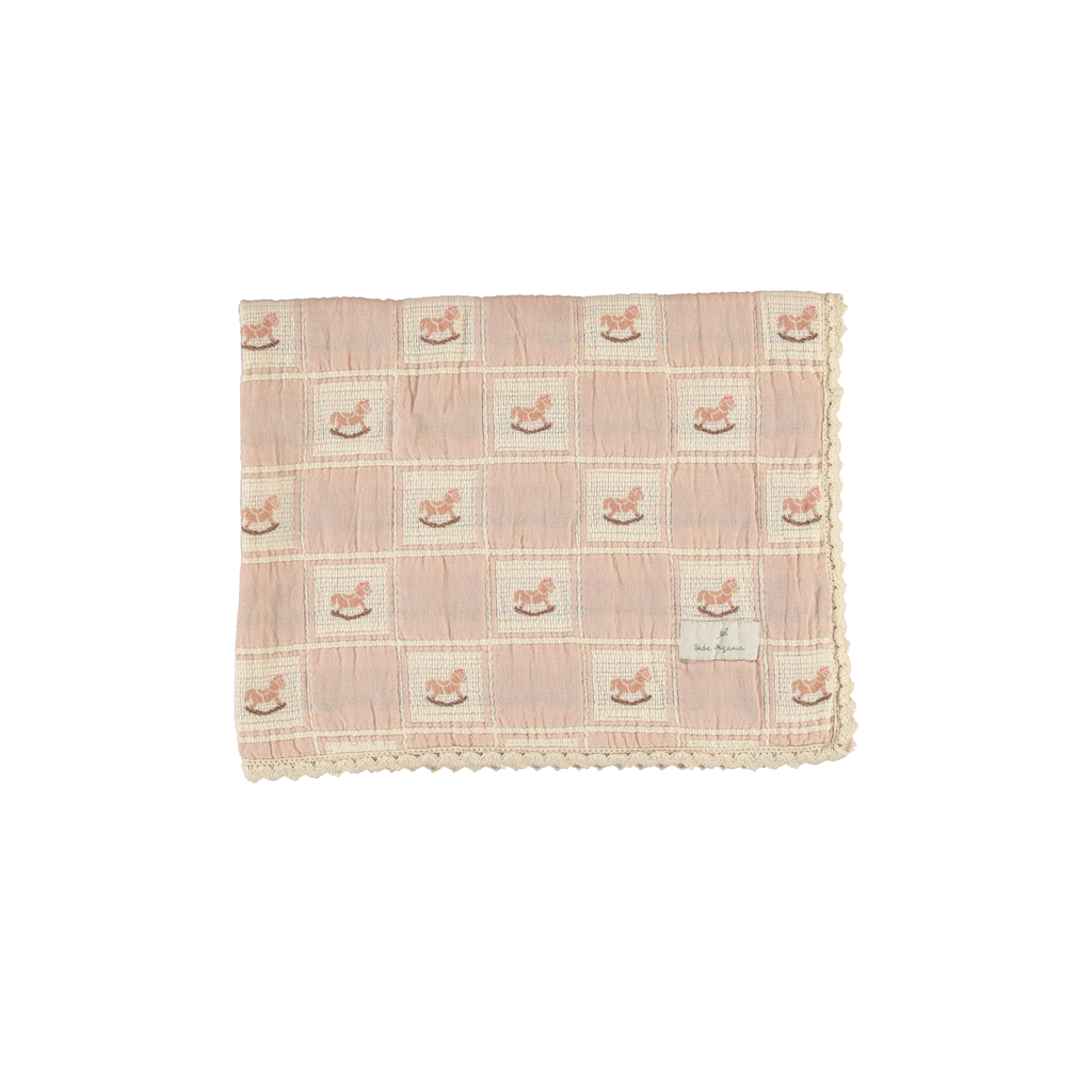 Bebe Organic Rocking Horse Blanket