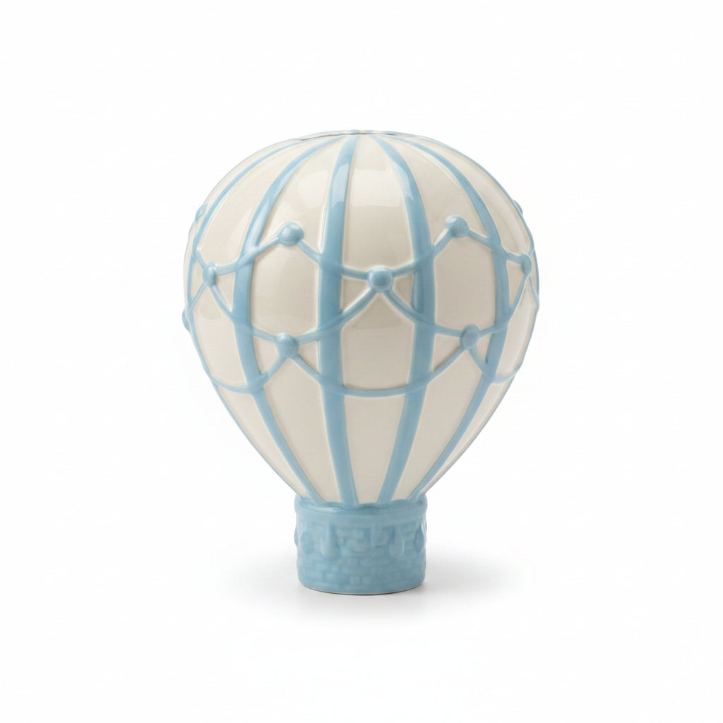 Ceramic Hot Air Balloon Piggy Bank
