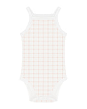 girls gingham sleeveless bodysuits