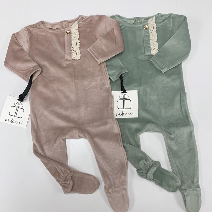 Simply Soft Sage Footie