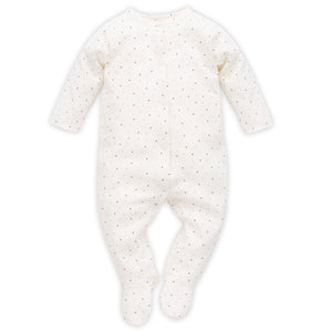 100% COTTON SNAP FRONT BABY FOOTIE