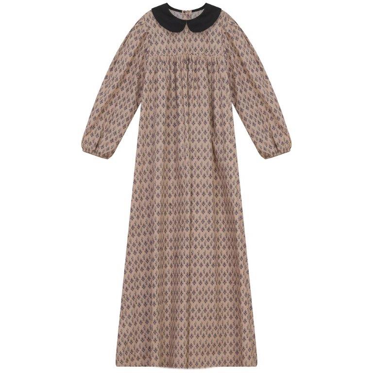 vue marelle orchid peter pan collar dress