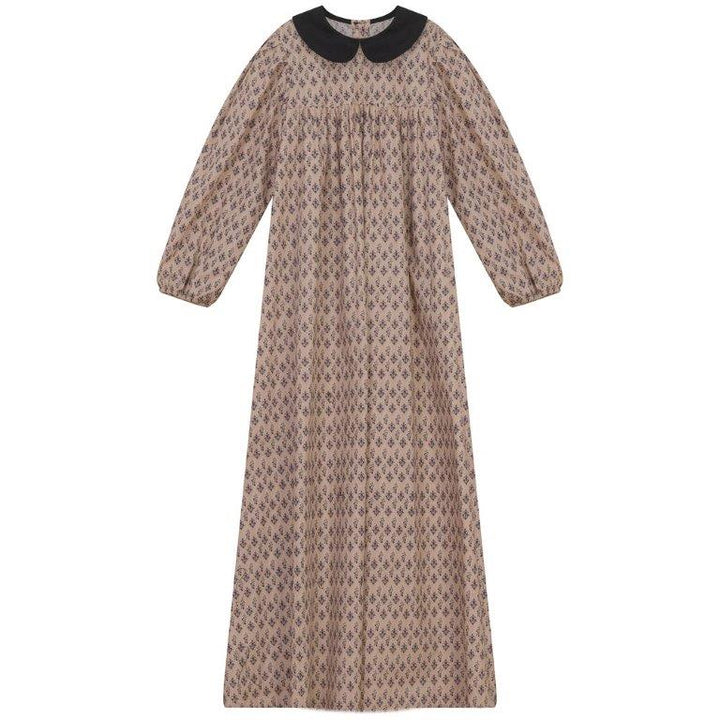 vue marelle orchid peter pan collar dress