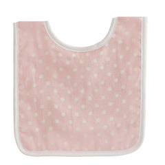 Alimrose Baby White Spot Baby Bib