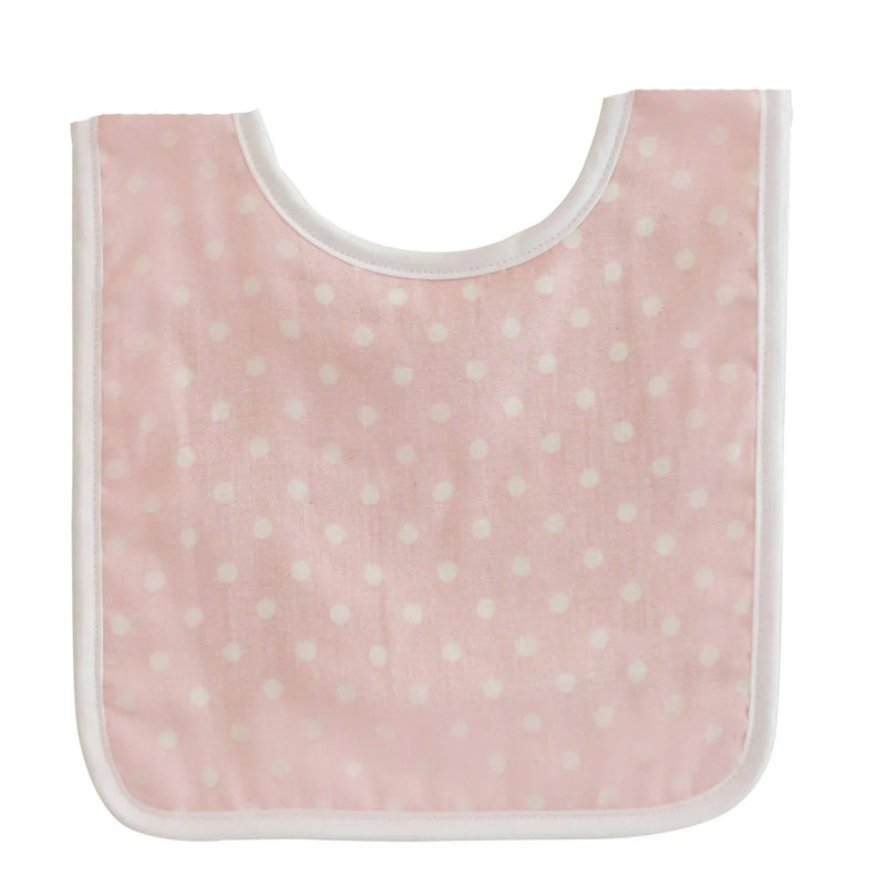 Alimrose Baby White Spot Baby Bib
