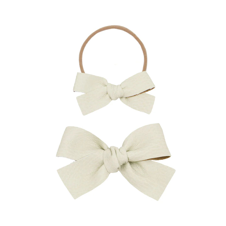 Lou Lou Small Leather Bow Headband