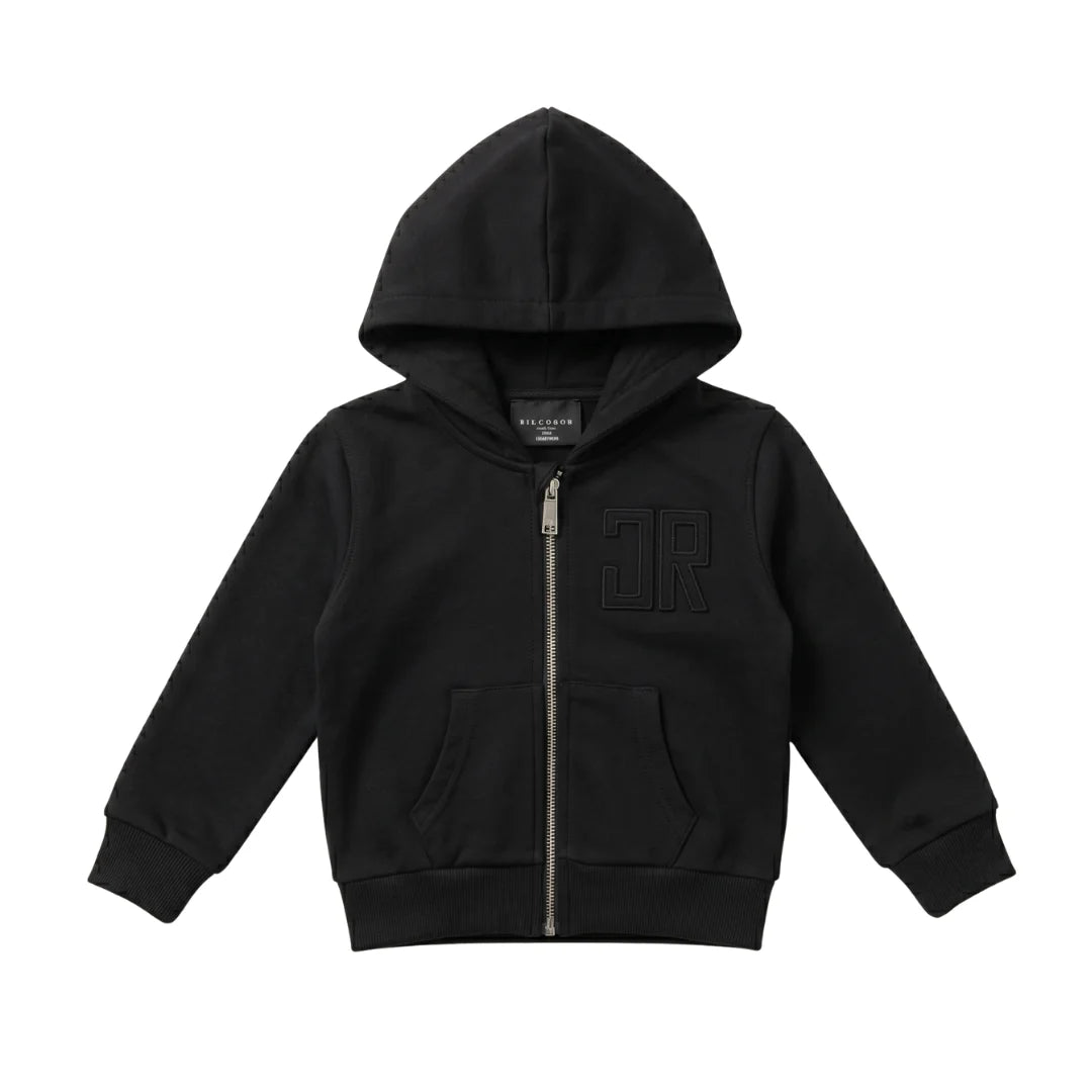 A breathtaking John Richmond Danisi zip-up sweatshirt showcasing immaculate designer detailing and a premium tailored fit.