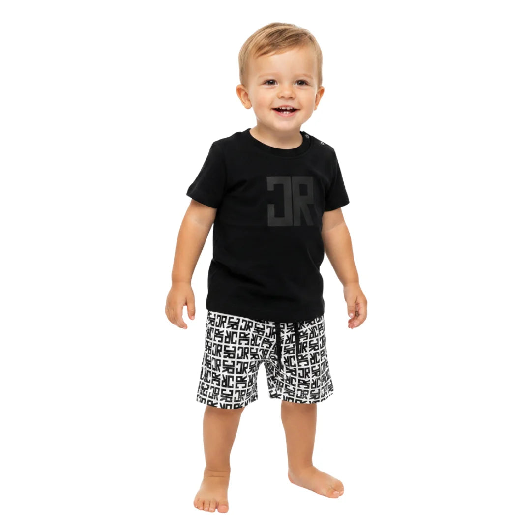little boy wearing joh richmonde set