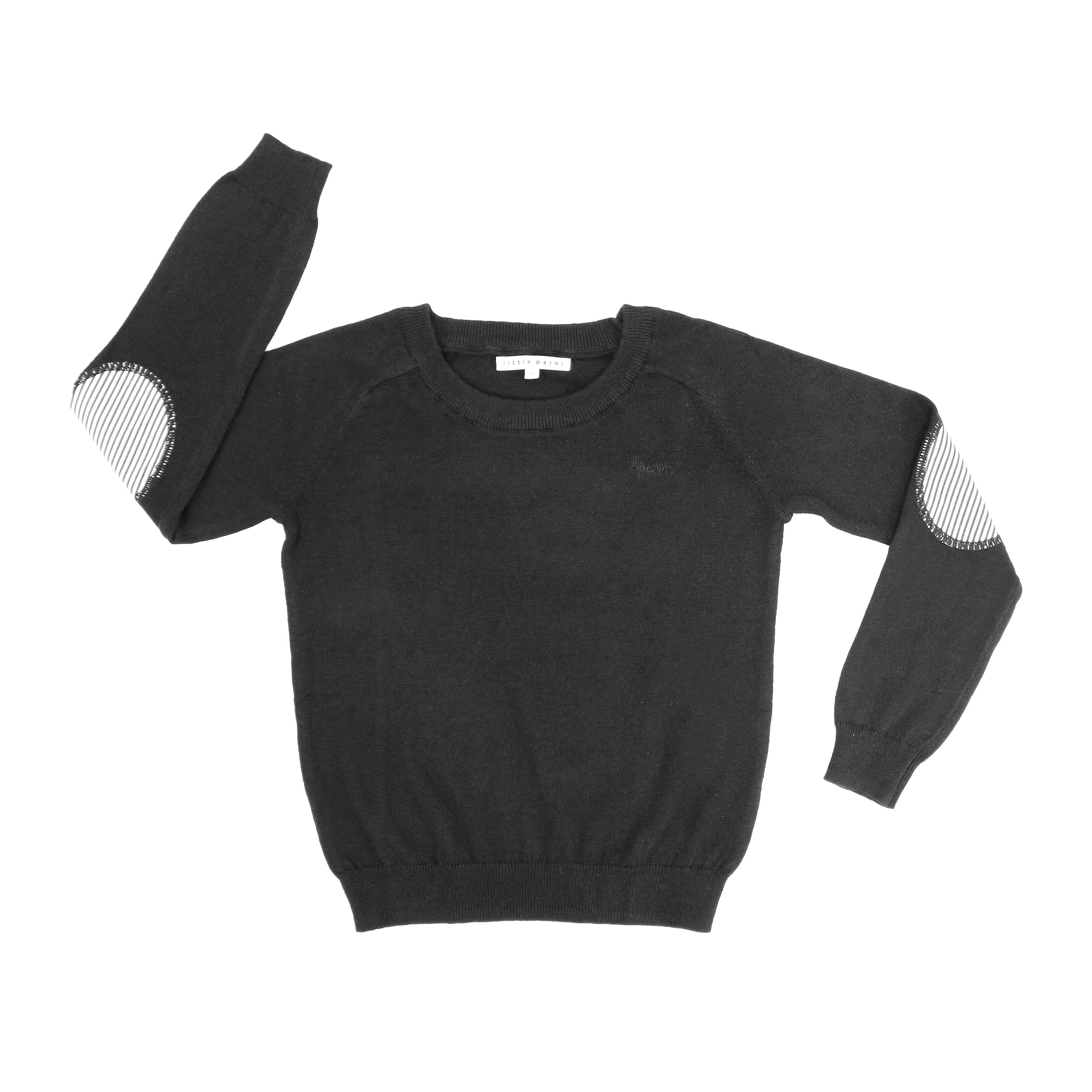 Parni Black Boys Knit Sweater