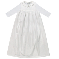 Parni White Logo Collar Jumper + Tshirt