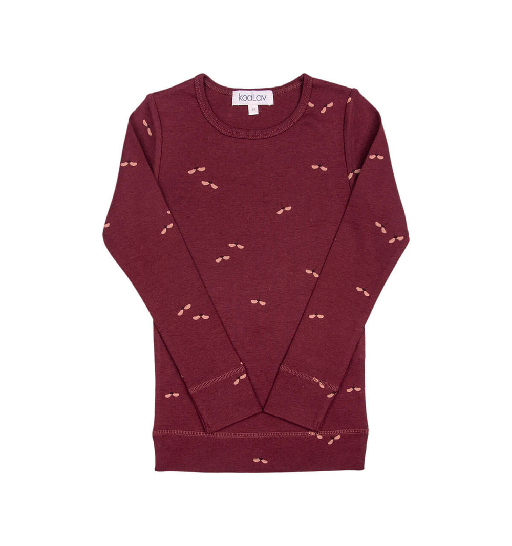 koalav dark brick seedfly loungewear