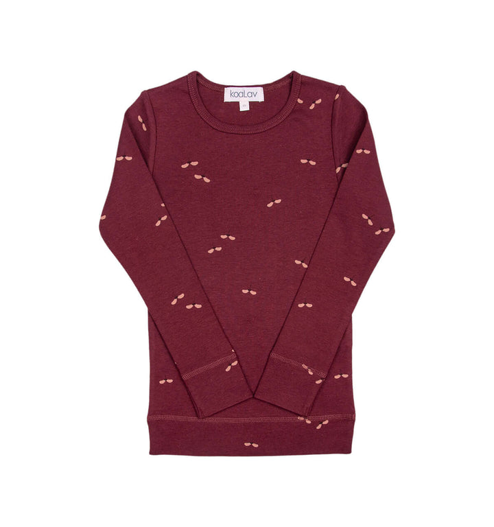 koalav dark brick seedfly loungewear