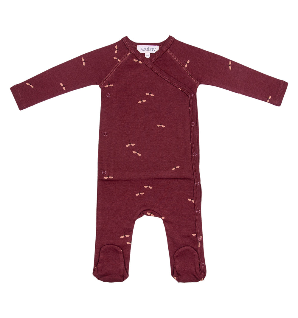 koalav seedfly dark brick footie