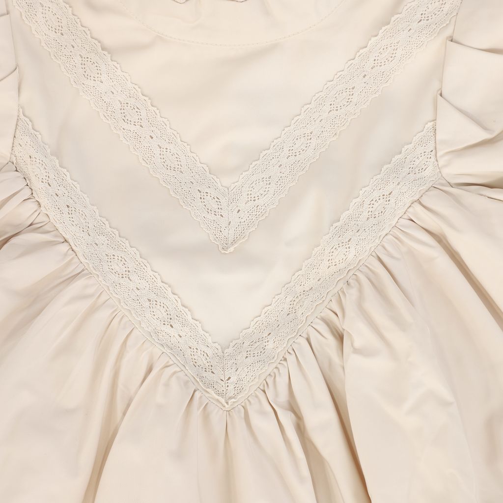 Francesca Guiliano - Taffeta Lace V Design Gown