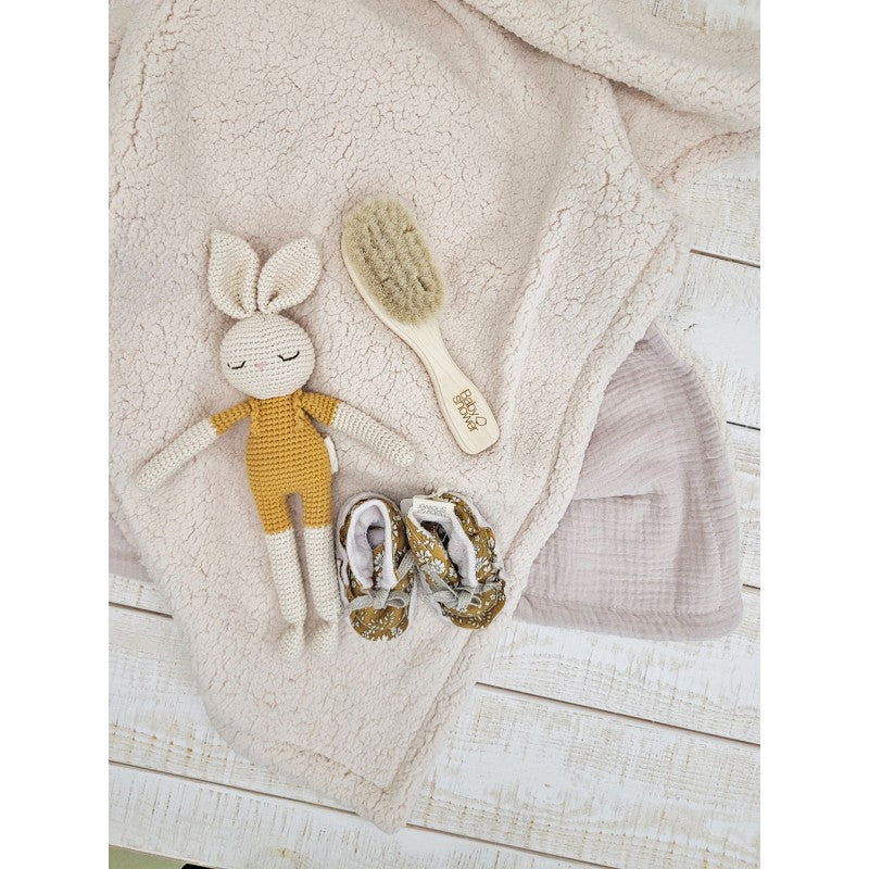 Large Sherpa/Muslin Blanket