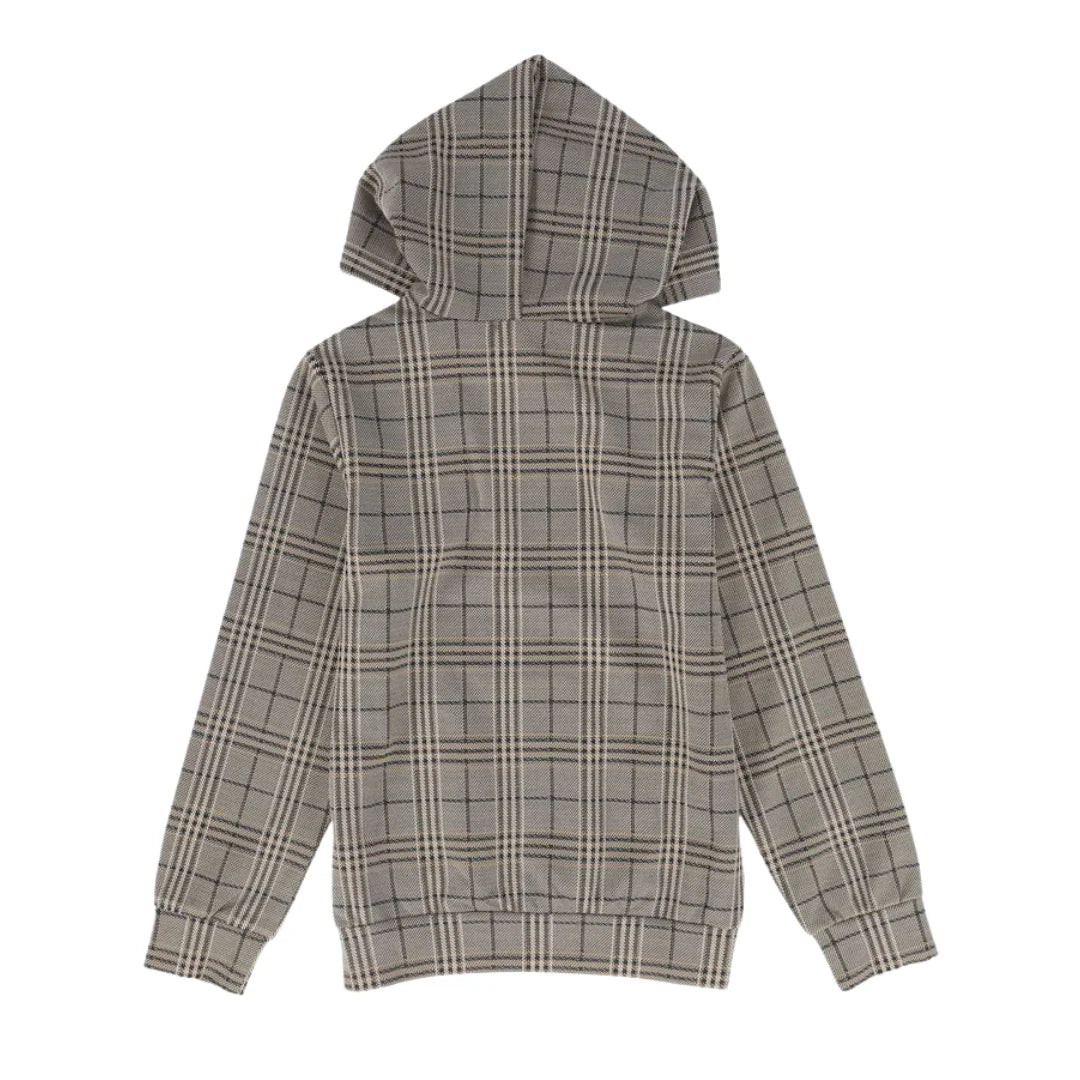 The clean back view of the Le Bourdon cotton sweatshirt.