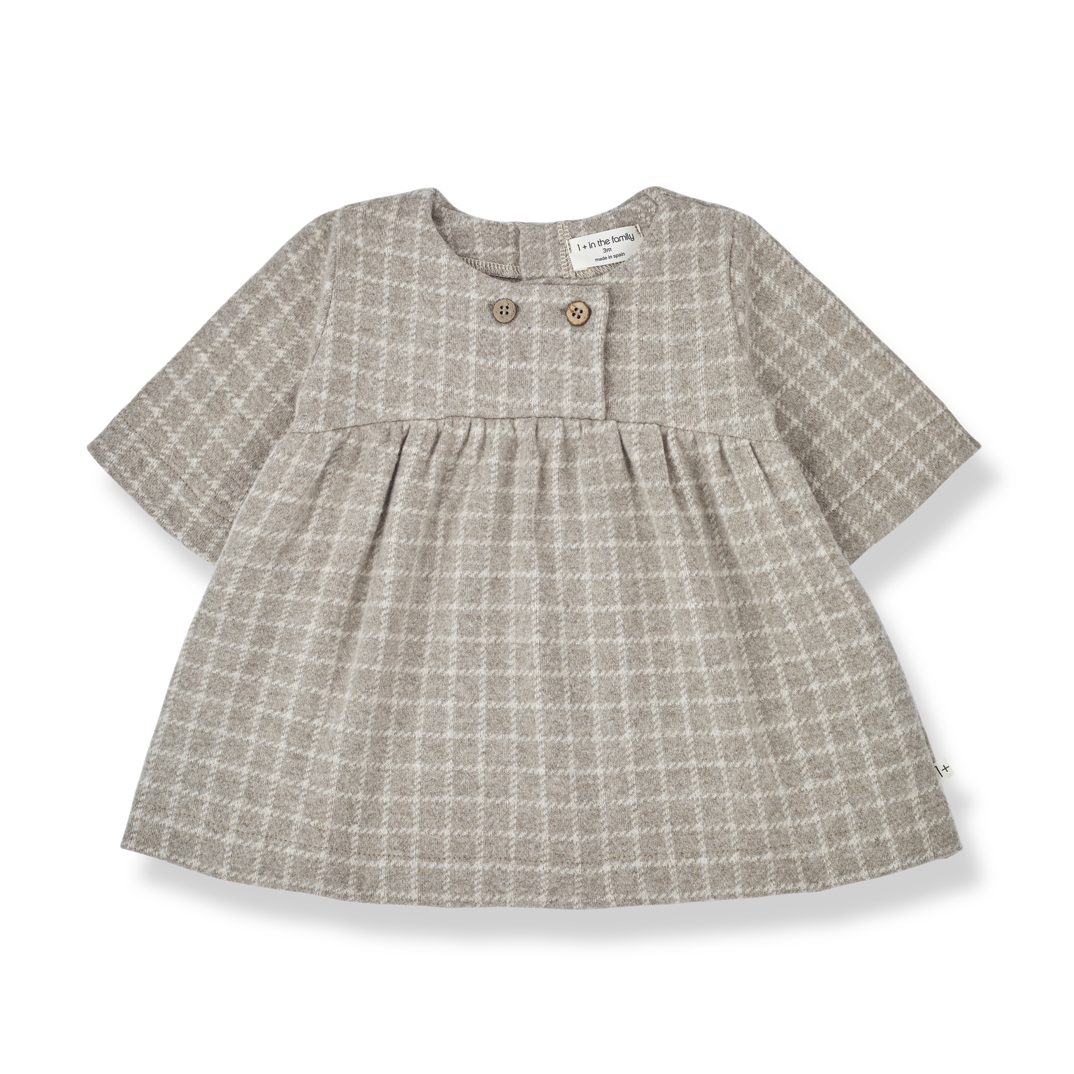 1+ in the Family Enea Taupe Dress