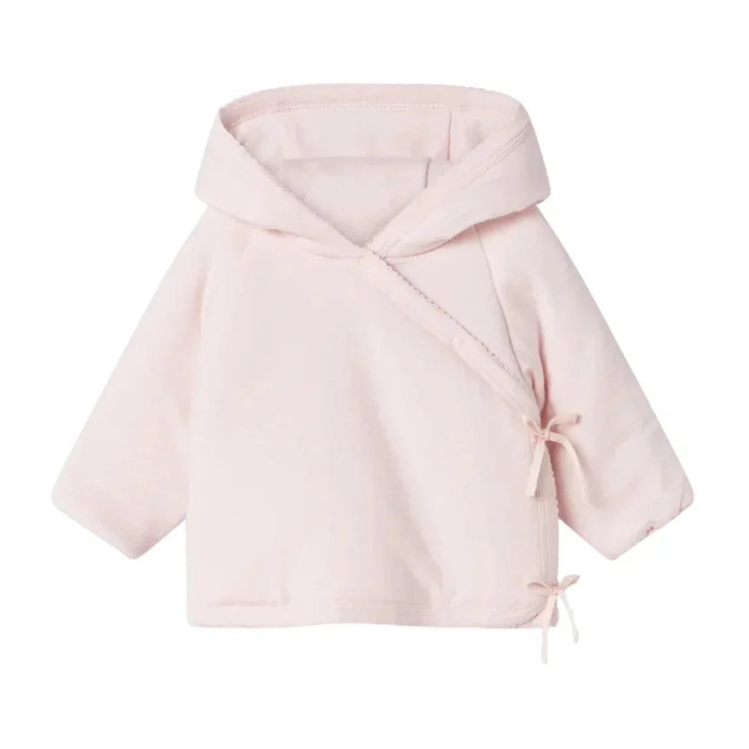 front view of the MarMar Copenhagen Rosa floral quilted jacket.