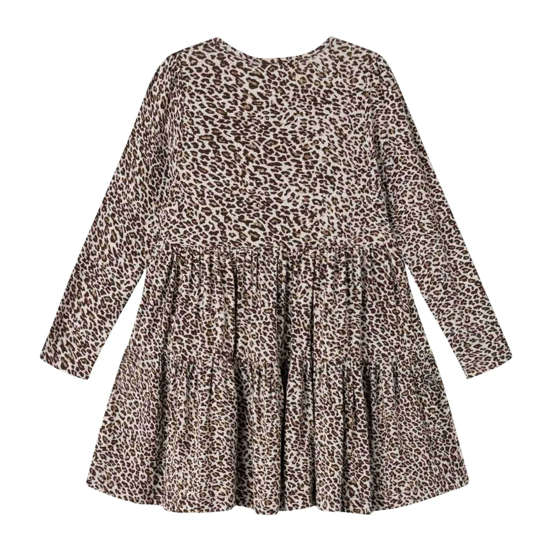 The clean back view of the MarMar Copenhagen kids special occasion dress.