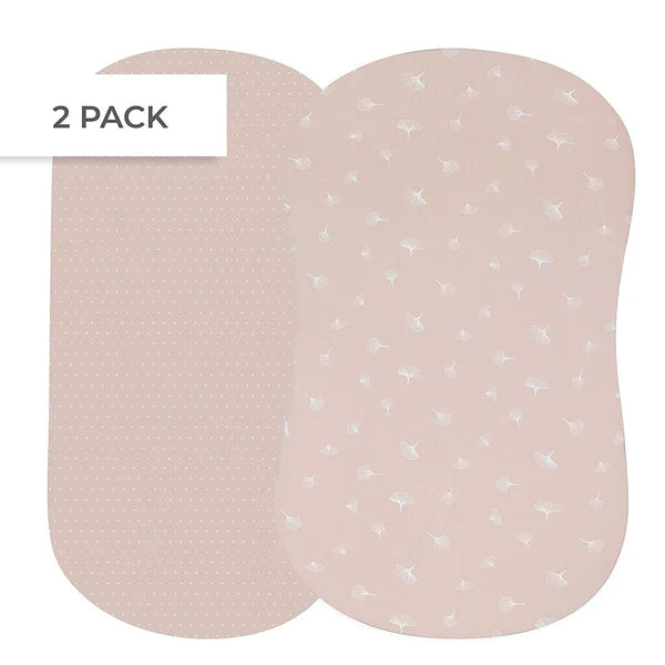 Ely's & Co Pink Pin Dot | Ginkgo Leaf 2 Pack Sheets