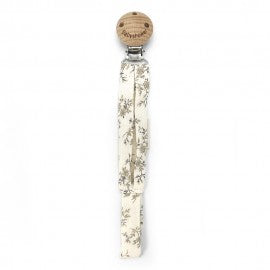 Wood and Liberty Print Pacifier Holder
