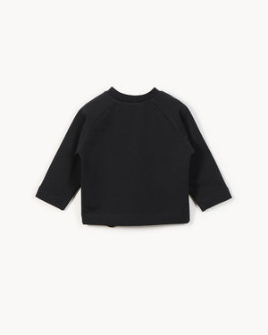 Yell-Oh Black Organic Cotton Sweatshirt