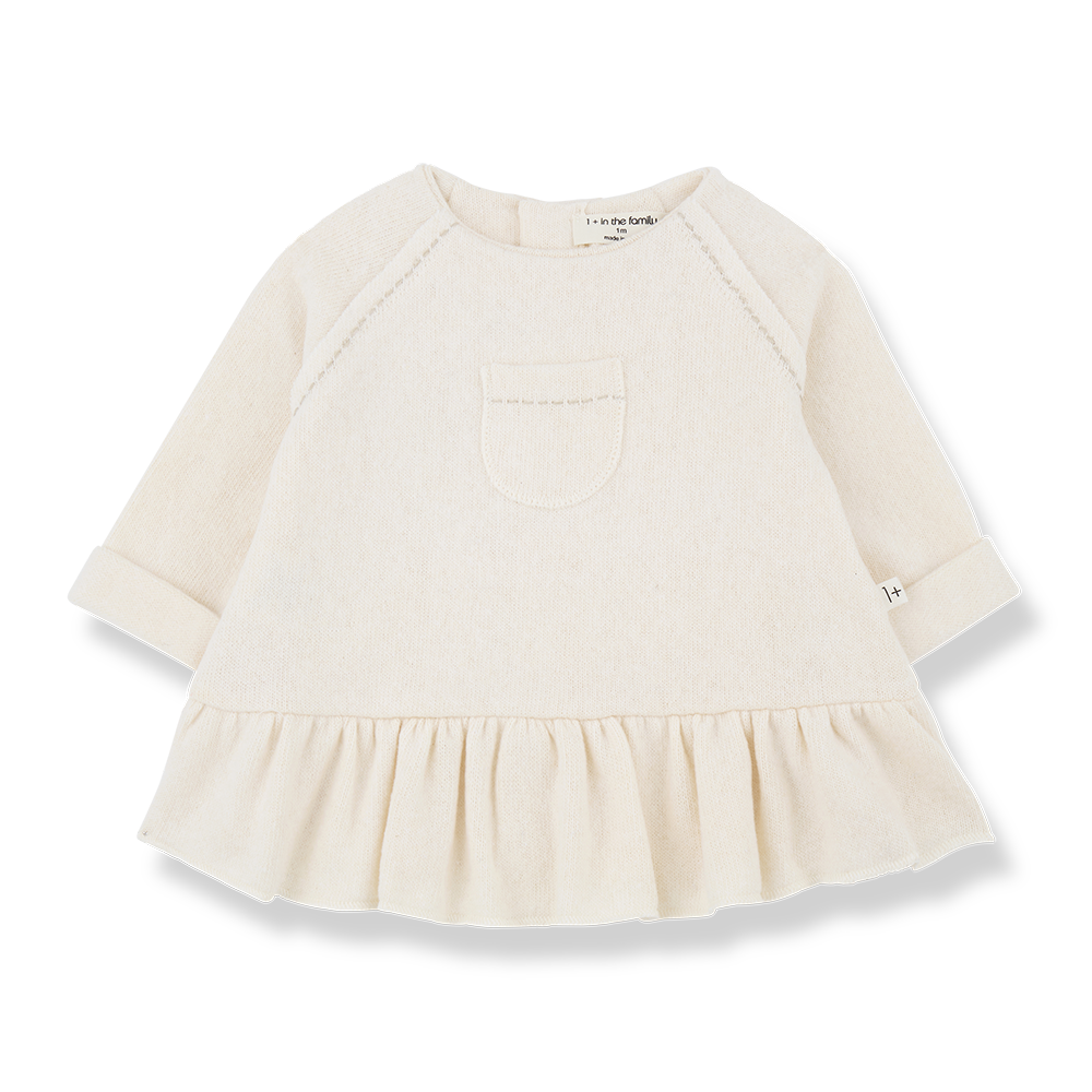 1+ in the Family Laure Ecru Dress