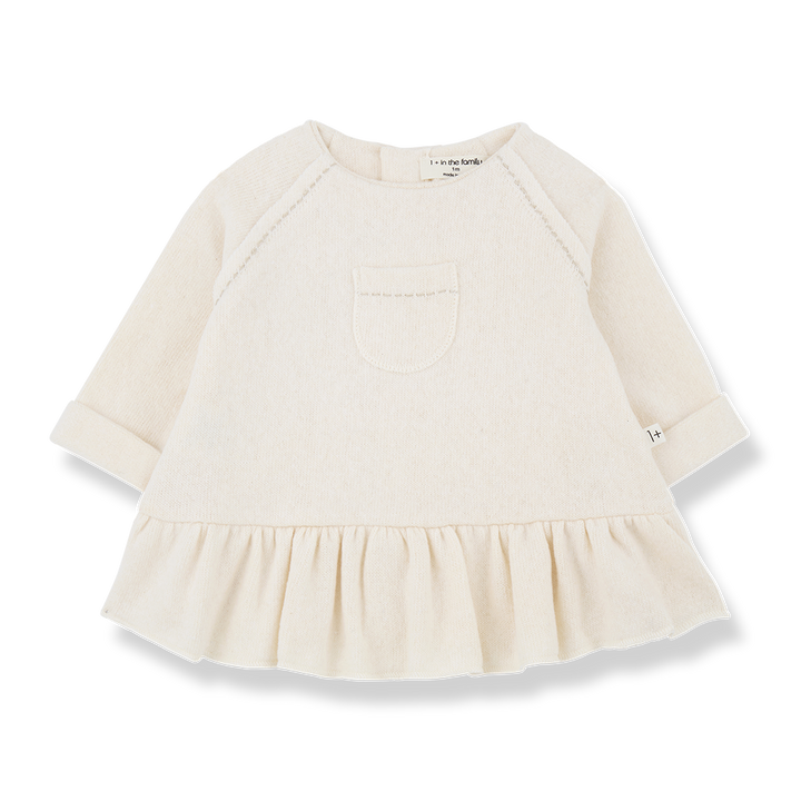 1+ in the Family Laure Ecru Dress