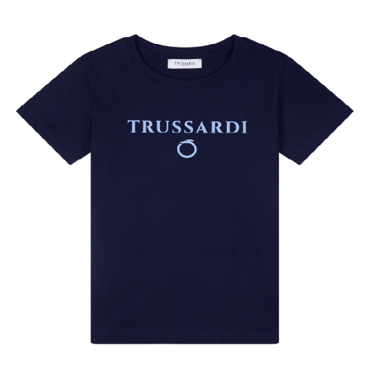 Trussardi Boys Navy T-Shirt