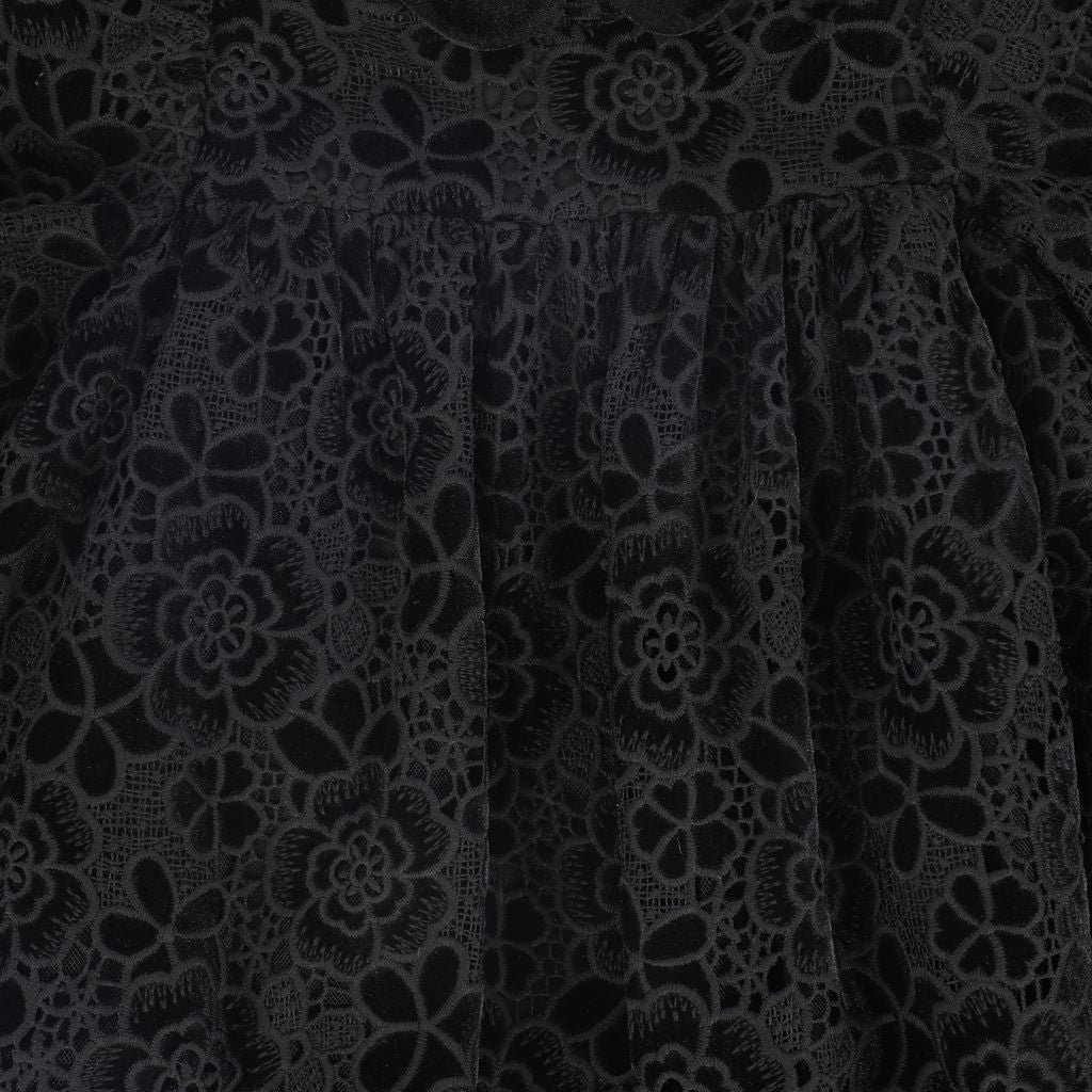 Francesca Guiliano Velvet Empire Dress