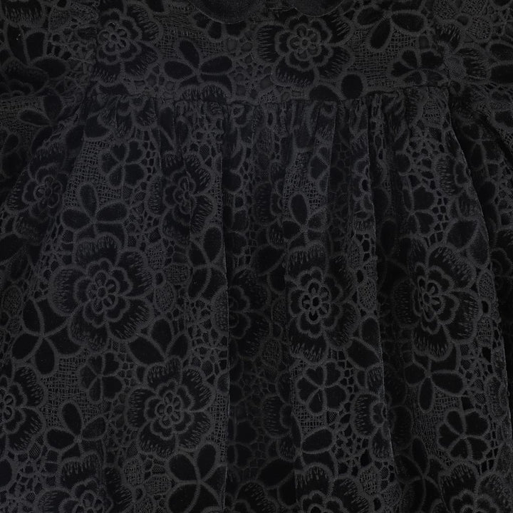 Francesca Guiliano Velvet Empire Dress