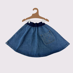 Retro Kid Cora Jean Pocket Skirt with Waistband