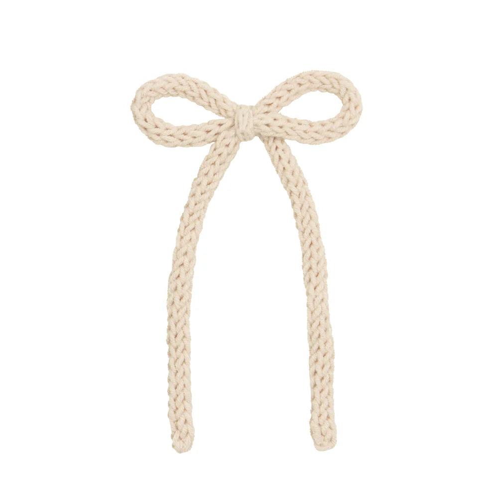 Lou Lou Crochet Bow Clip