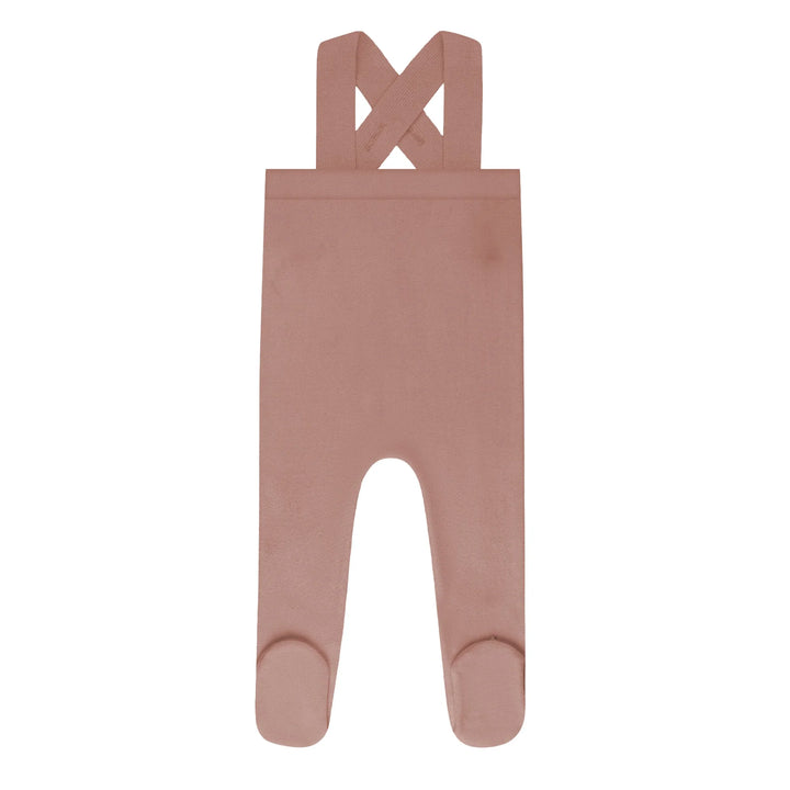 Looms Mauve Cable Flat Overall Bodysuit Set