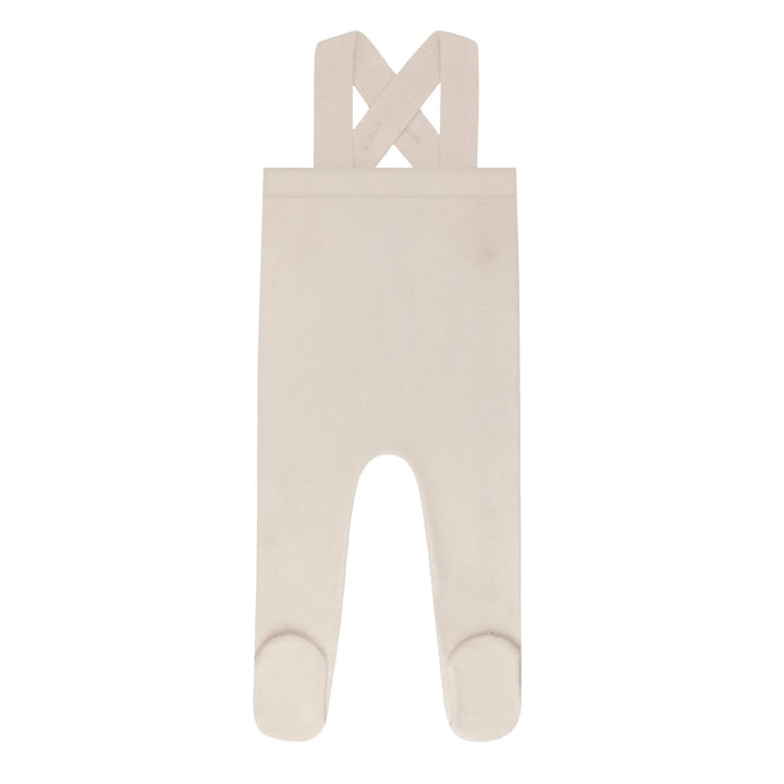 Looms Ivory Cable Flat Overall Bodysuit Set