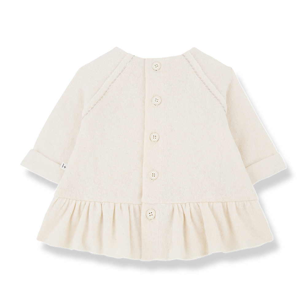 1+ in the Family Laure Ecru Dress