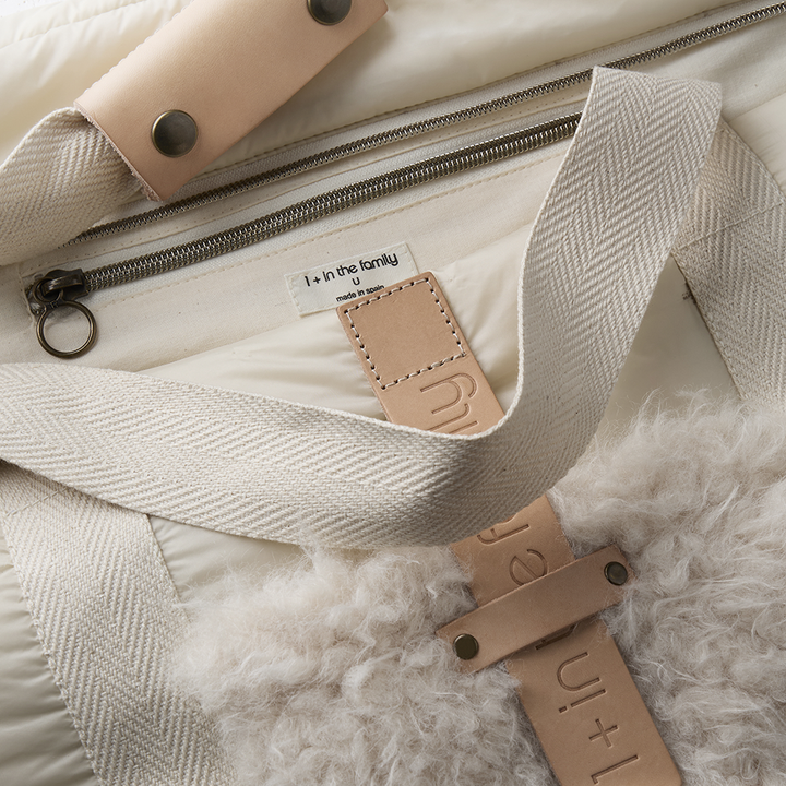 1+ in the Family Ecru Iconic Baby Bag