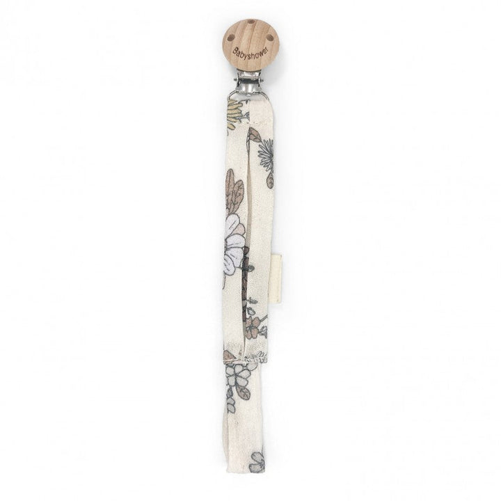 Wood and Liberty Print Pacifier Holder